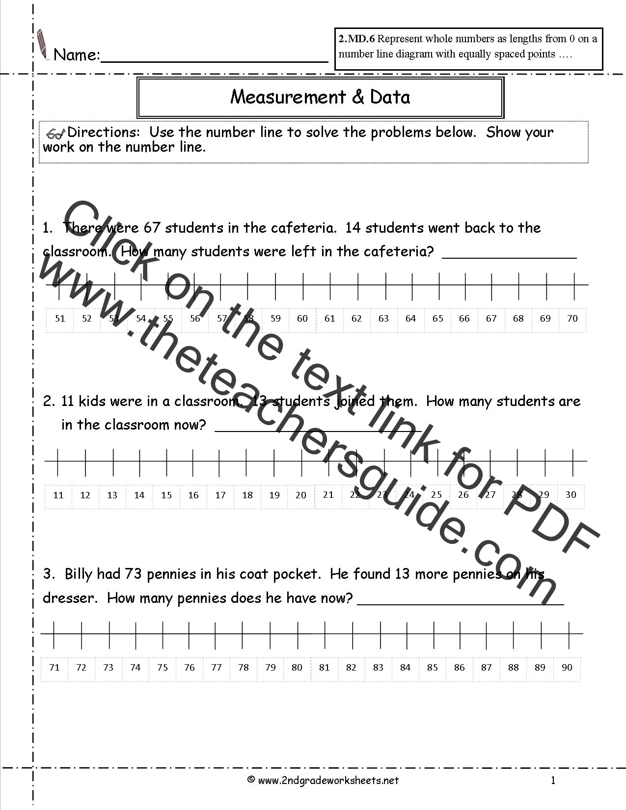 Number Line Worksheets 2nd Grade Number Line Worksheets Dynamic Worksheetsfraction Riddles