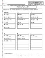 addition worksheets