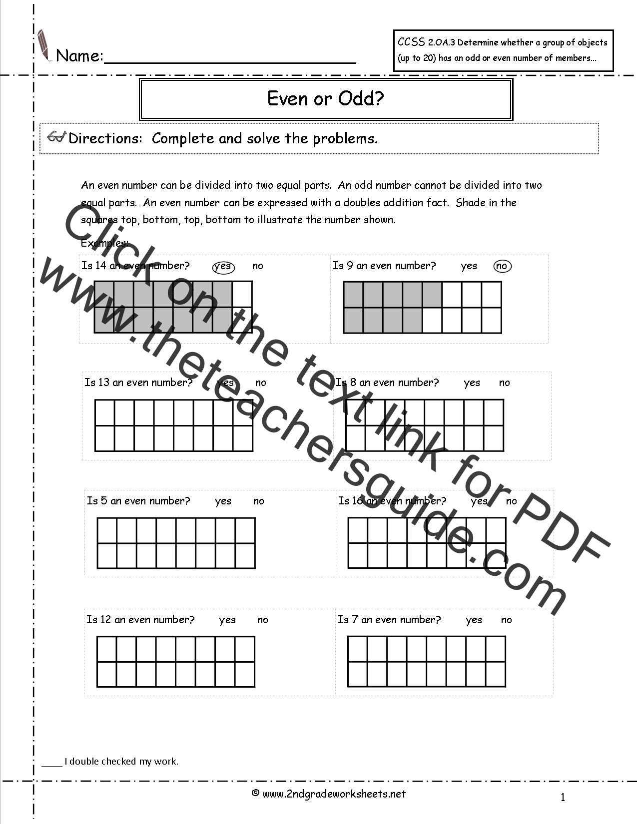 Second Grade Math Problems Worksheet 2nd Grade Lesson Planssecond 