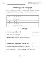 easter egg hunt pictograph