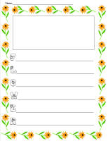 flowers acrostic poem form