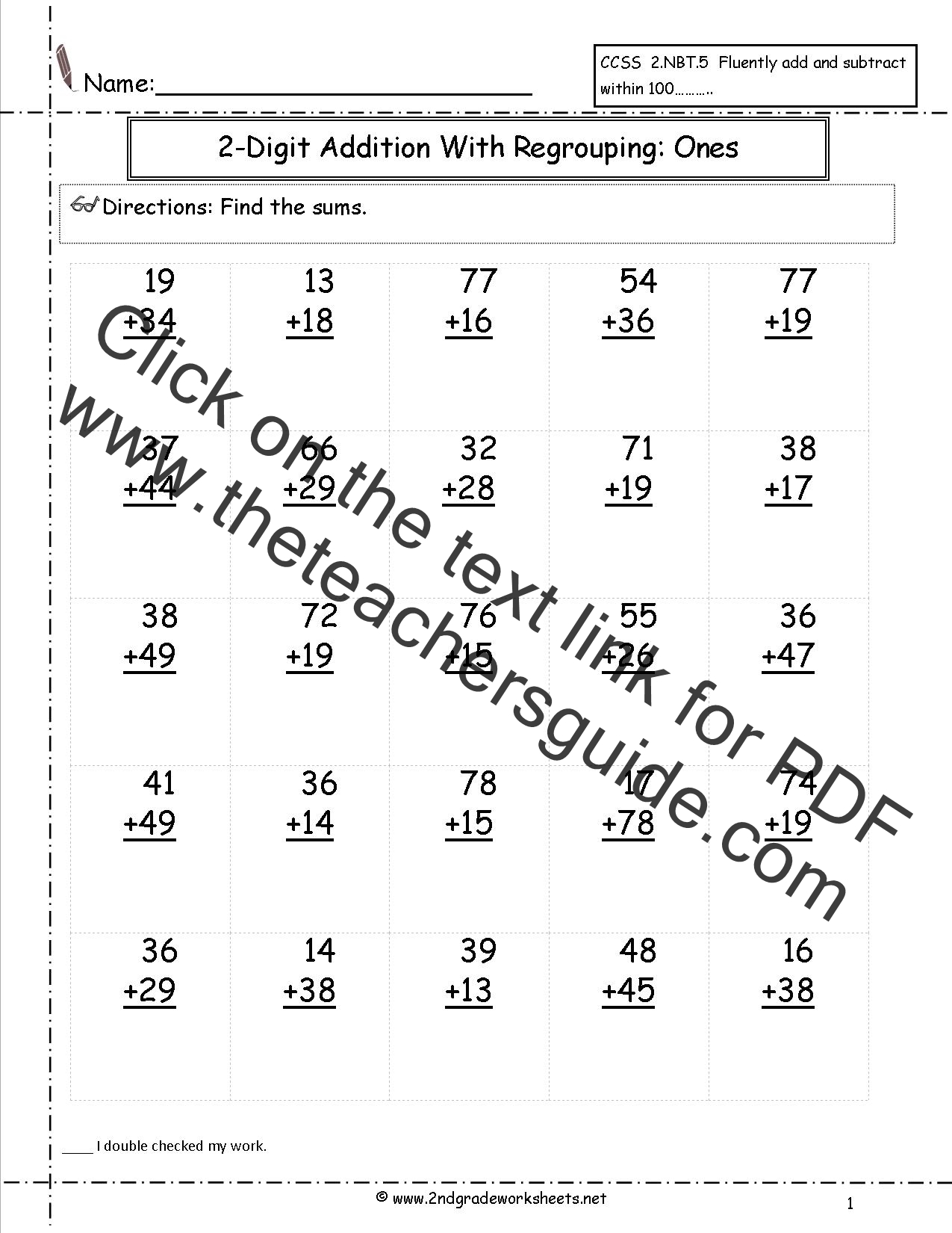 35 Adding Doubles Worksheet 2nd Grade - Free Worksheet Spreadsheet
