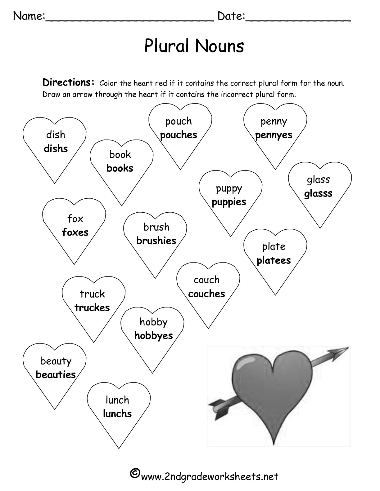 Free Printable Valentine s Day Worksheets