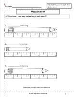 ccss 2.md.1 worksheet, measuring worksheet