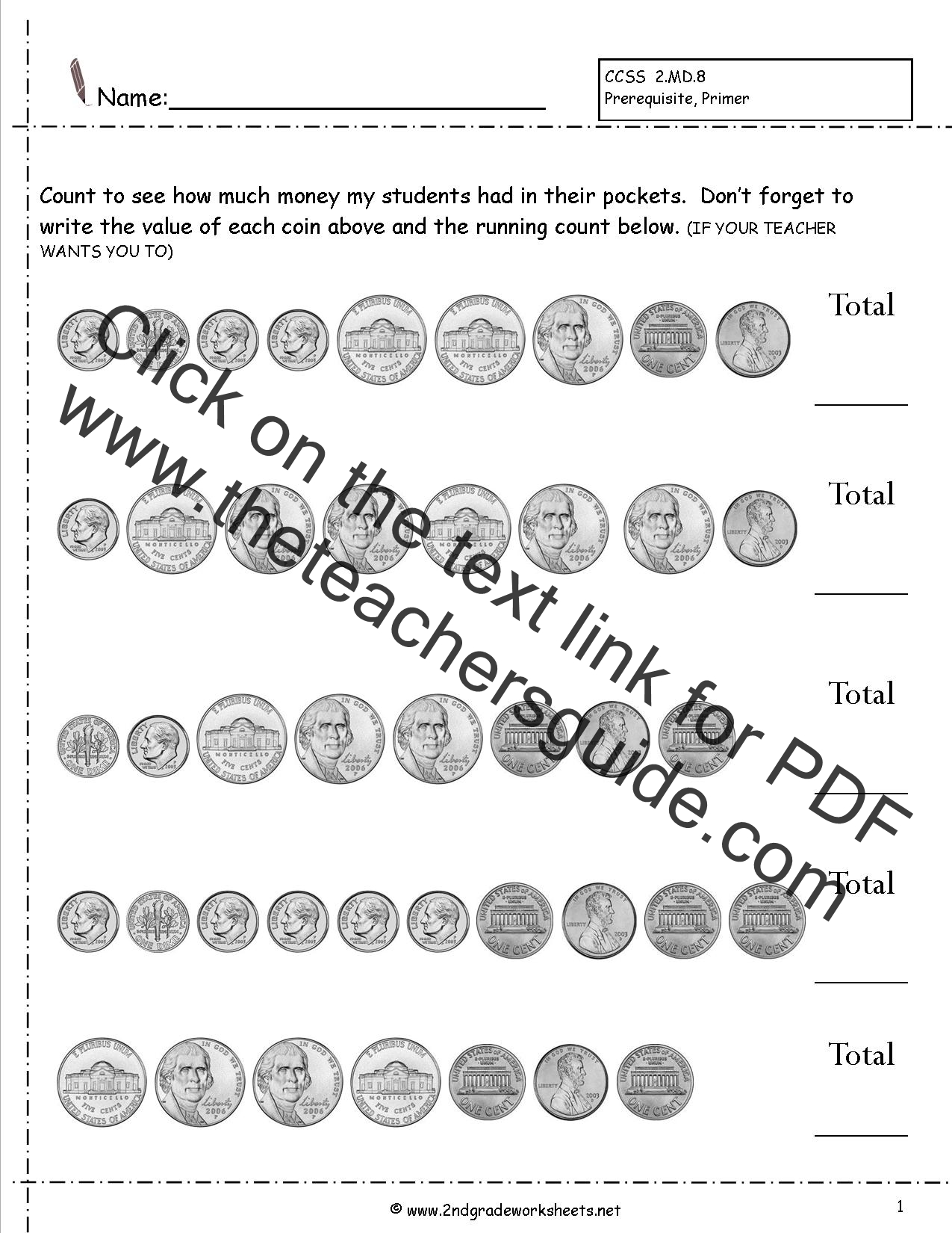 ccss 2 md 8 worksheets counting coins worksheets money wordproblems worksheets